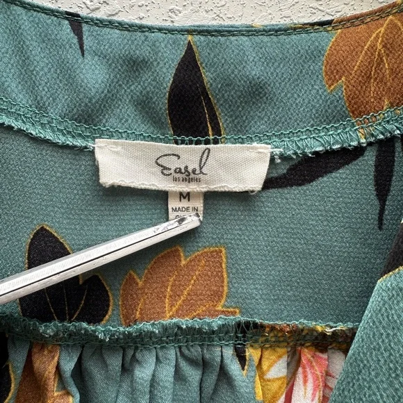 Floral Maxi Wrap Dress - Picture 4 of 6